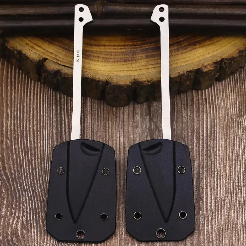 2024 nova faca de bolso, faca de pesca damdoors 440c faca de caça de aço de uma peça + bainha k, faca de ferramenta de acampamento edc