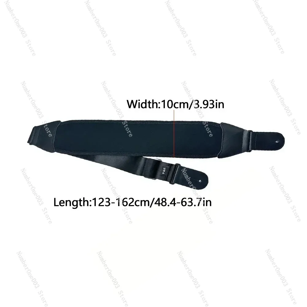 3D Breathable Sponge Guitar Strap Adjustable Comfortable for Acoustic and Electric Guitars