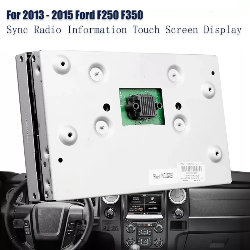 8Inch Sync Radio Information Touch Screen Display For Ford F150 F250 F350 2013-2015 LQ080Y5DZ03 DB5T-18B955-FA