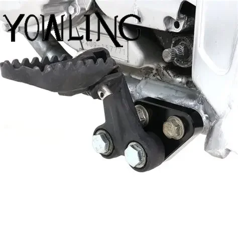 For SUZUKI DR 650 DR650 1996-2023 2022 2021 DR650S DR650SE Foot Peg Lowering Plates Aftermarket Footpeg Extended Lowering Plate