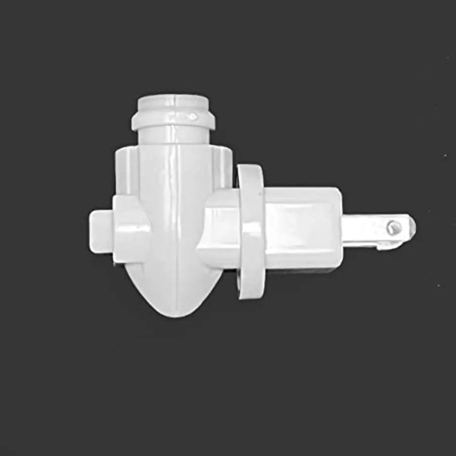 White Rotating Night Light Plug, swiveling Replacement Plug, 120v, E12, for DIY Night Light Projects
