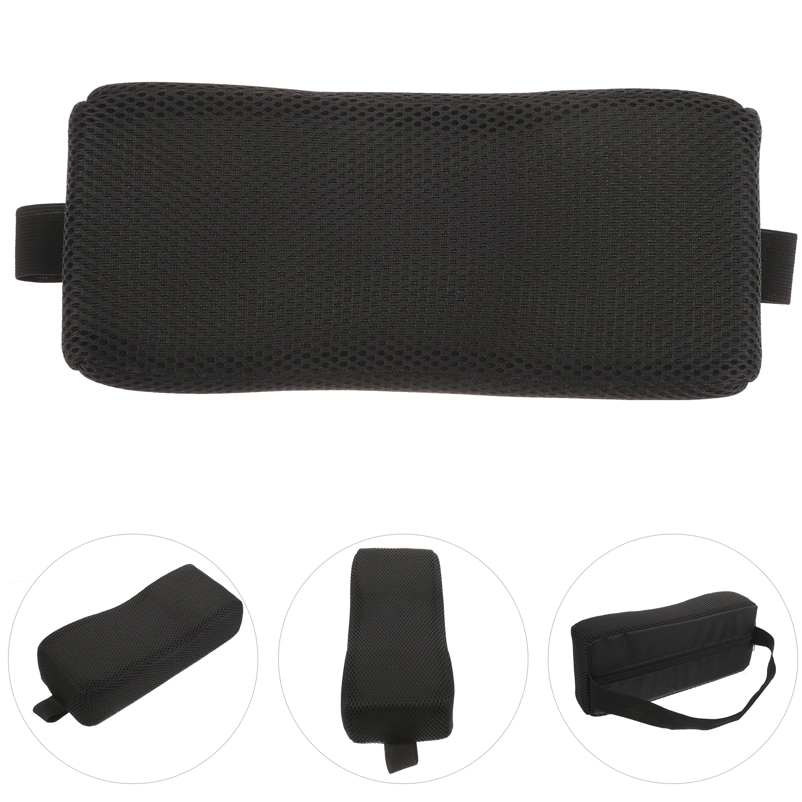 

Comfortable Wheelchair Headrest Attachment Reusable Neck Support Pillow Supple Sponge Mesh Material for Lounge Recliner Office