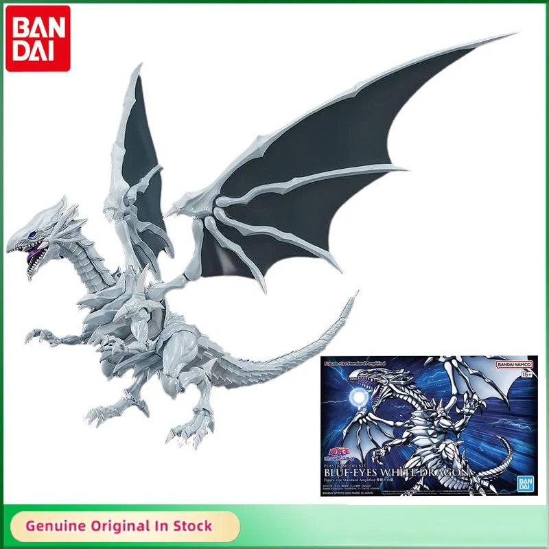 

Bandai Original Figure Rise FRS Yu-Gi-Oh! Blue-Eyes White Dragon Anime Action Figures Assembly Model Toy Gift