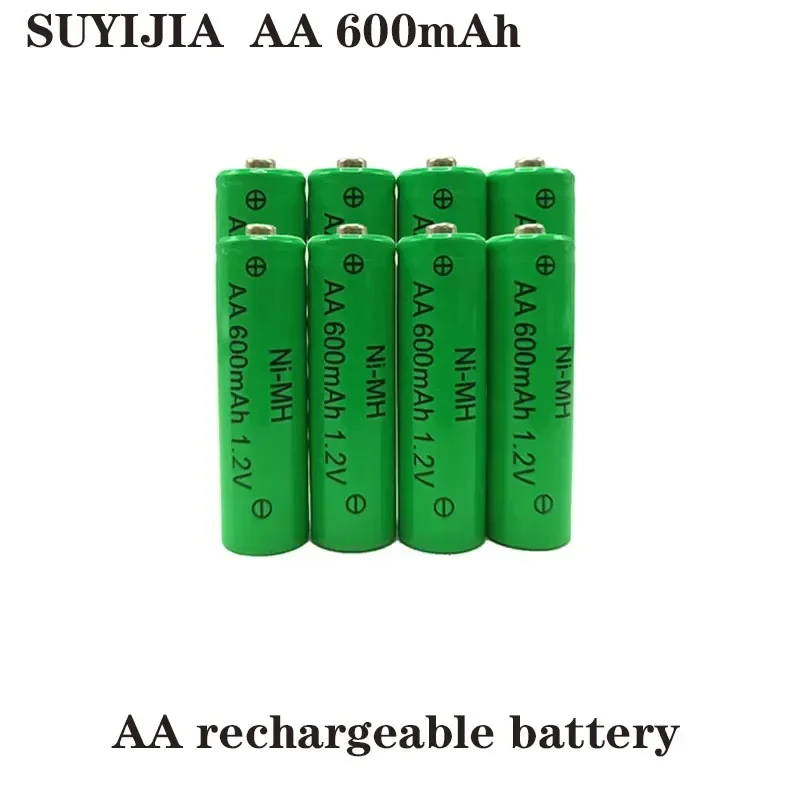 

AA 1.2V 600mAh NiMH Rechargeable Battery for Camera Game Console Flashlight Electric Shaver Toy