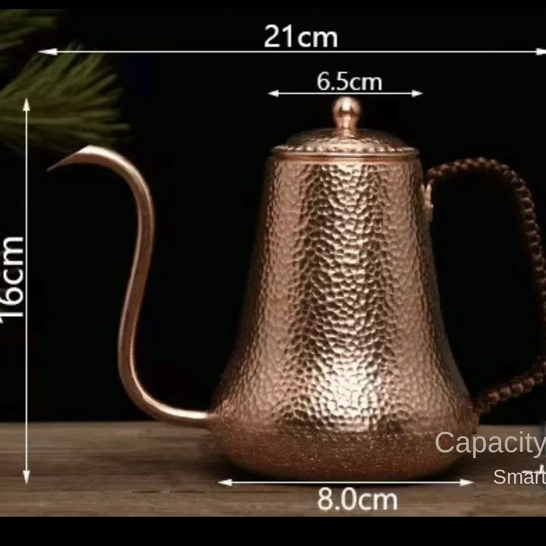 

Copper pot pure hand-made copper pot, boiling teapot, copper pot home kettle boiling water, coffee pot