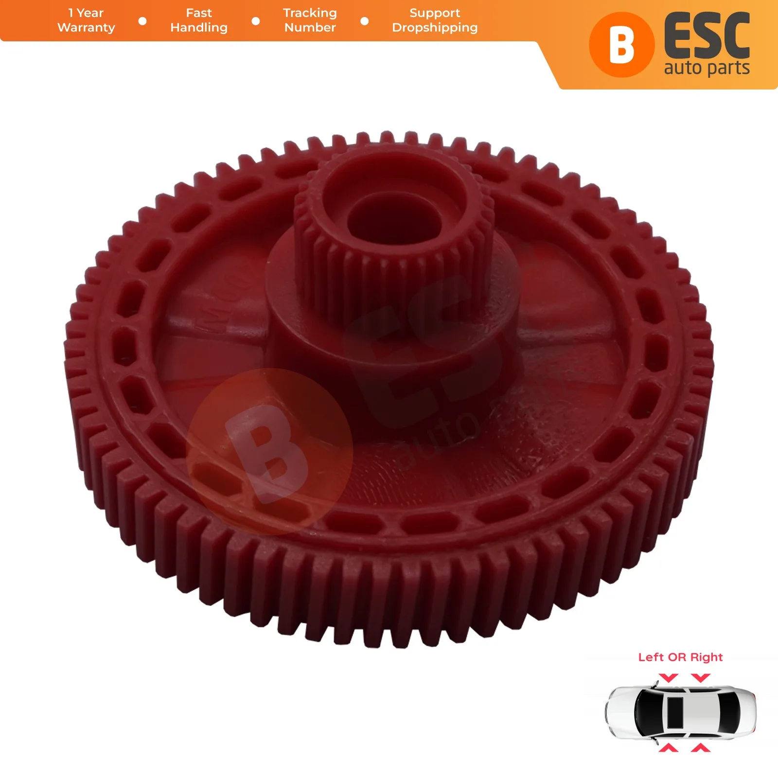 ESC Auto Parts EWR5266 Window Regulator Motor Inner Gear for Hyundai Elantra Sonata Fast Shipment Free Shipment Ship From Turkey