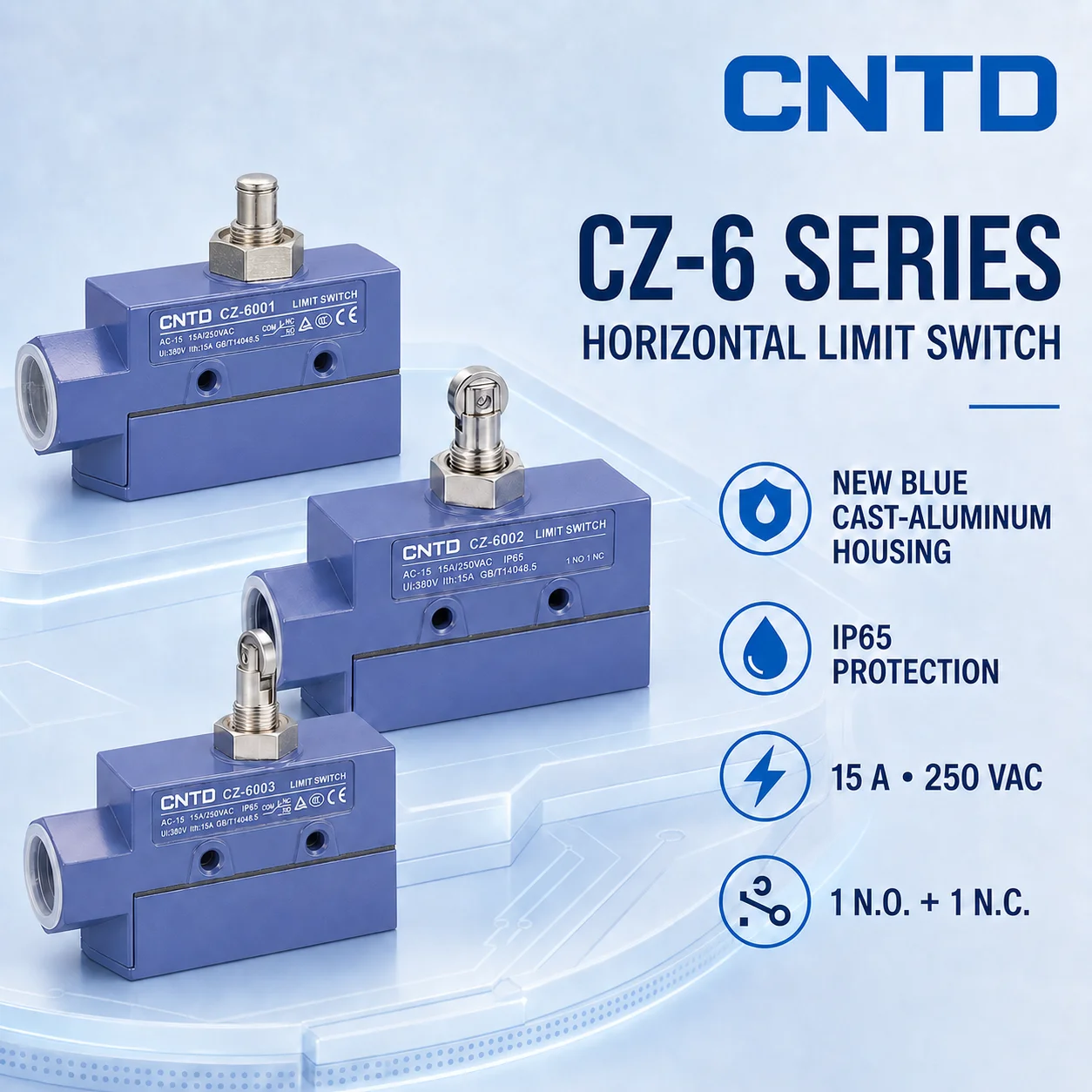 Limit Switch - مفتاح الحد من سلسلة CNTD CZ‑6
