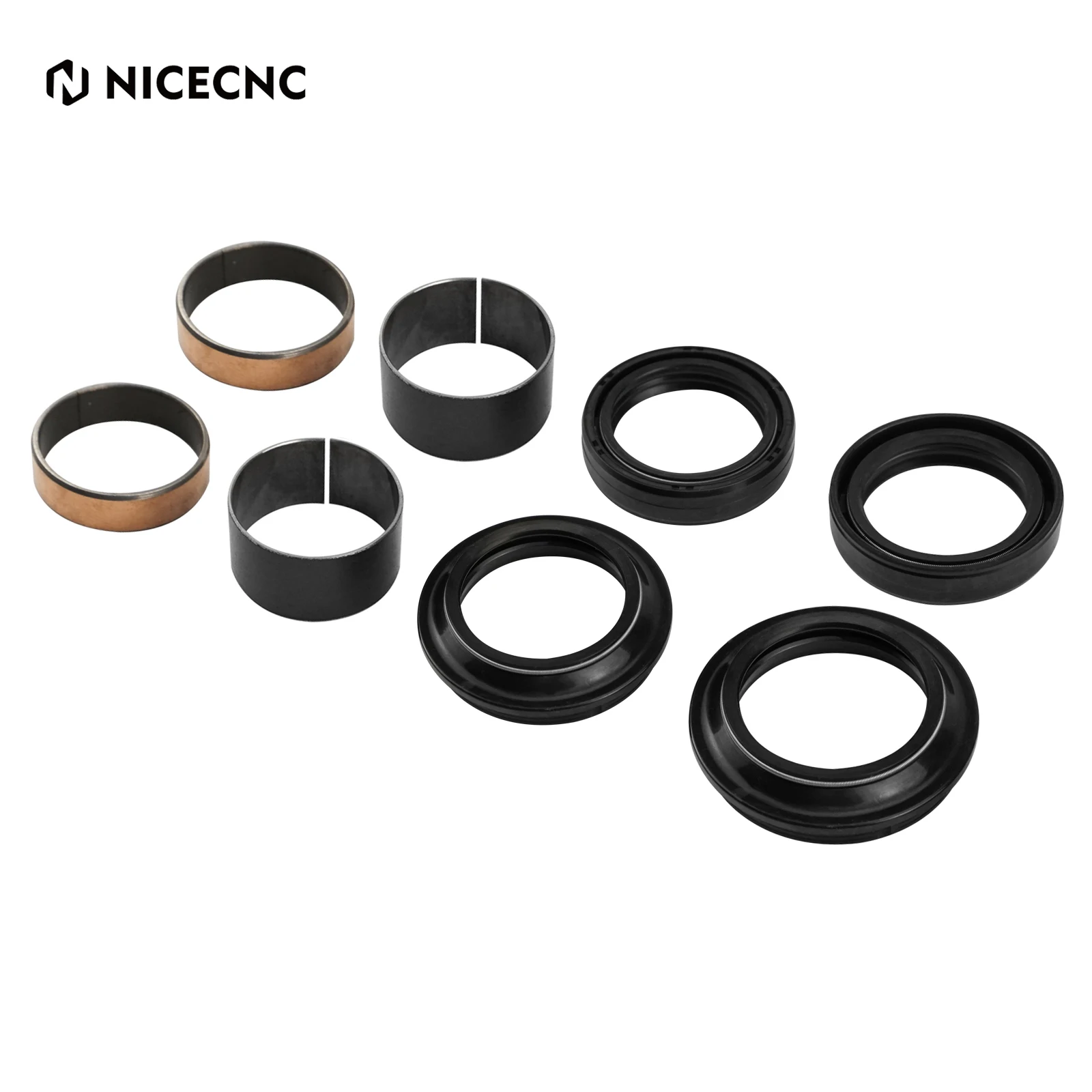 NICECNC For Yamaha YZ85 2002-2023 YZ80 1997-2001 YZ65 2018-2023 Motorcycle Fork Oil Seals Fork Slider Bushings YZ 85 Accessories - view 2