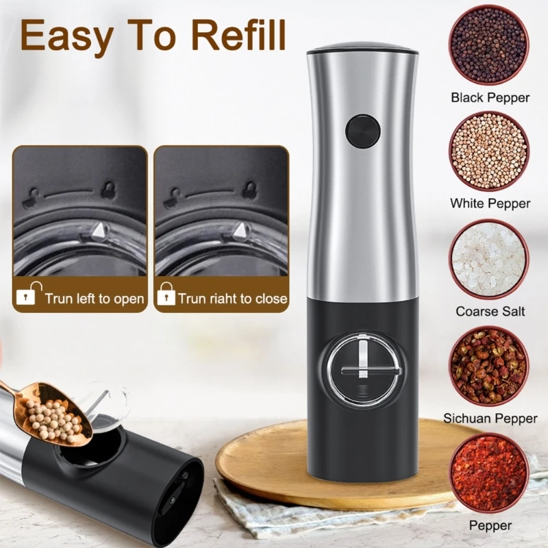 Thiết Thực Gia Vị Cối Xay Gia Vị Máy Xay Máy Nghiền Máy Xay Tiêu Nhà Bếp Máy Dropshipping