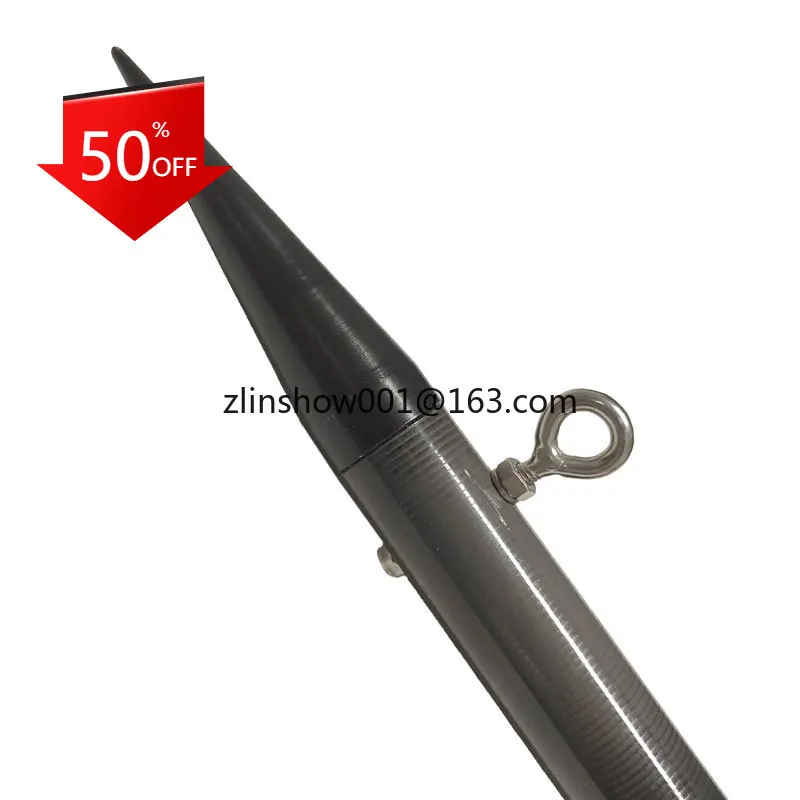 Boat Carbon Telescoping Outrigger Pole Trolling Fishing For Fishing Boats