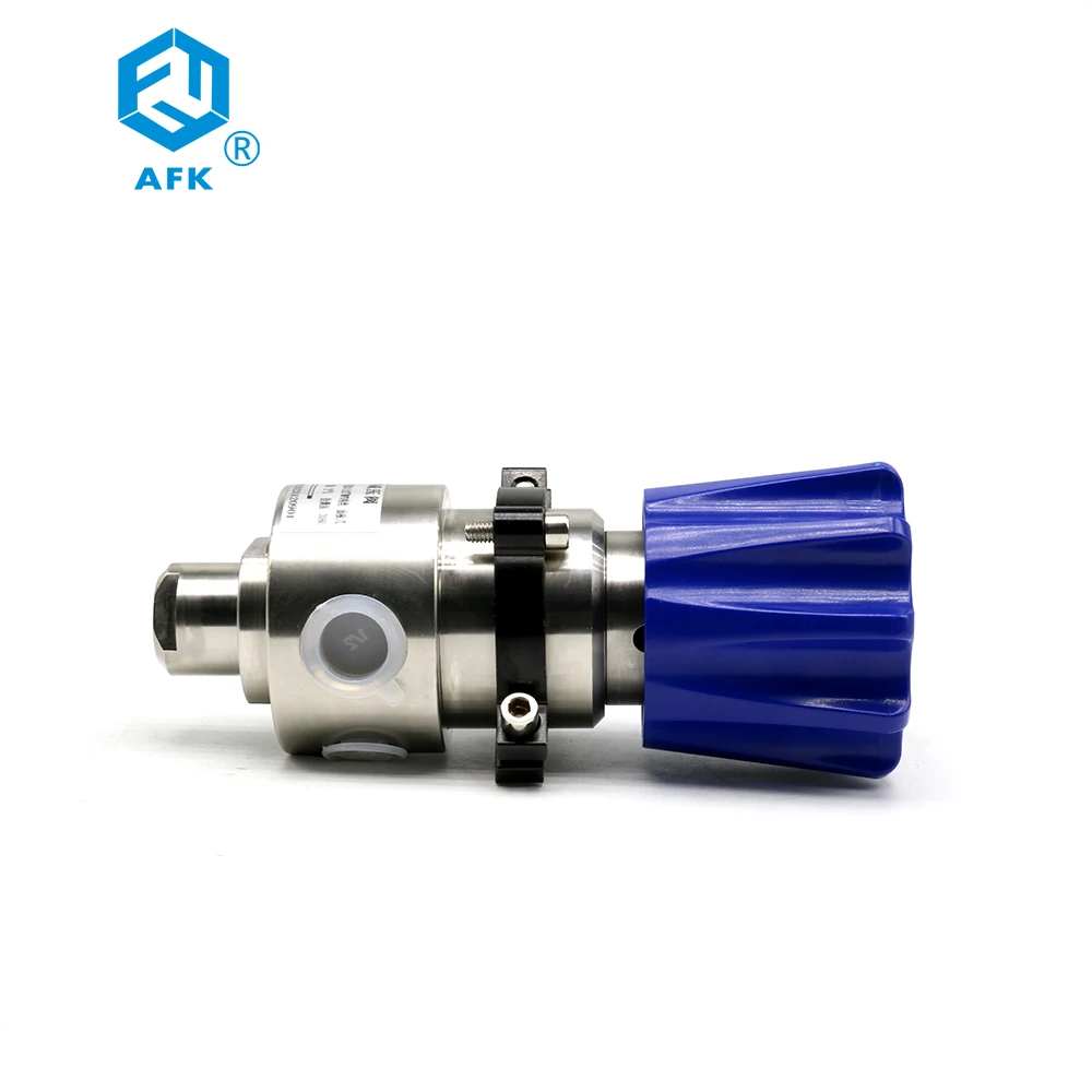 

STAINLESS STEEL VERY HIGH PRESSURE SELF VENTING REGULATOR 3000 PSIG