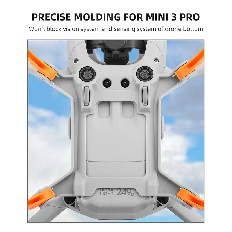 Foldable Spider Landing Gear For DJI Mini 3 Pro Drone Extension Protector Increased Height for DJI Mini 3 Pro Drone Accessories