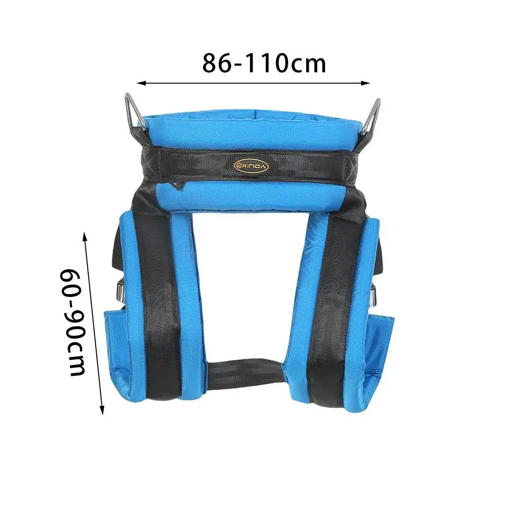 Kids Adults Safety Belt Children Bungee Rope Jumping Trampoline Harness Gear Quick Release Protection with Safety Buckle