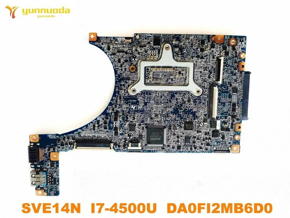 

Original for SONY SVE14N laptop motherboard SVE14N I7-4500U DA0FI2MB6D0 tested good free shipping