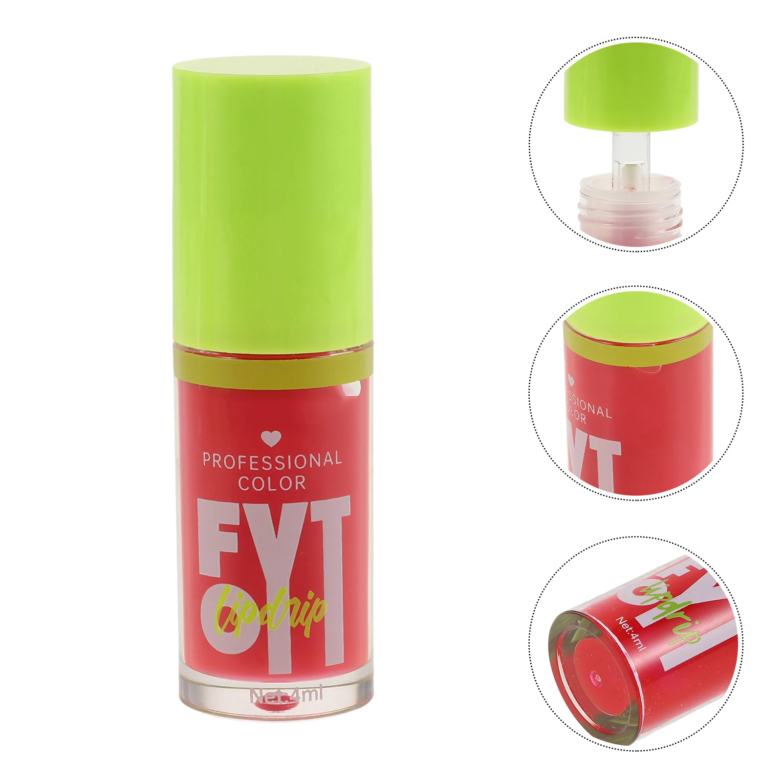 립글로스 튜브 빈 용기 투명 플럼퍼 수분 젤리 레드 세트 팻 오일 롱래스팅 끈적임 없는 투명 립밤 키트