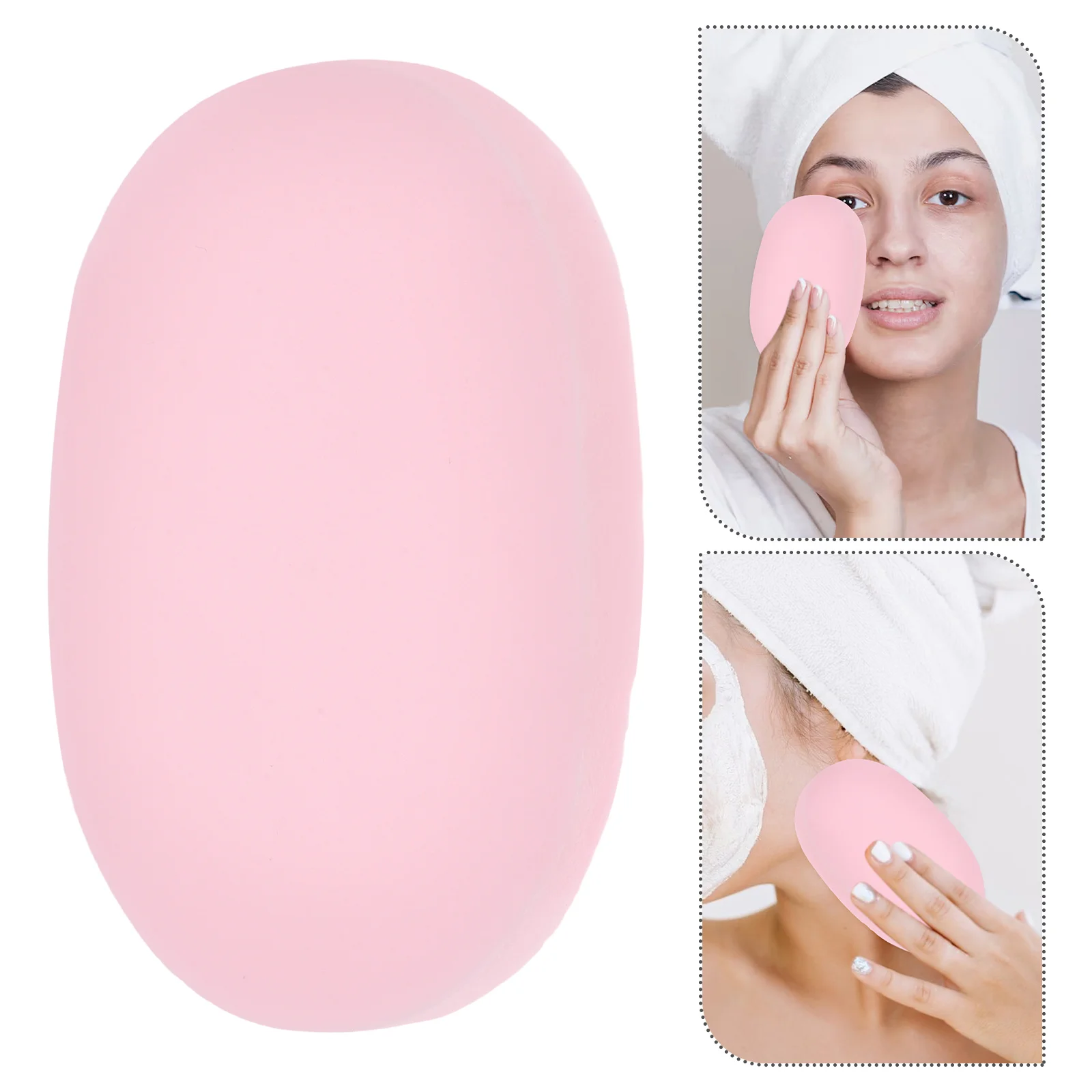 

5 pcs Facial Sponge Soft Smooth Cleansing Makeup Puff Skin Care Tool Natural Non Toxic Biodegradable For All Types