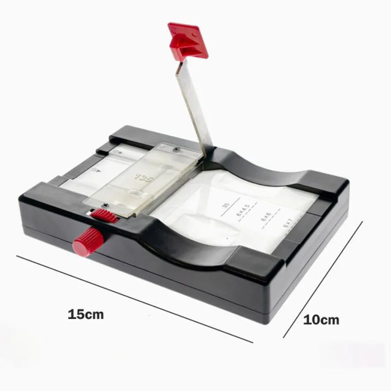 Film Cutter 135/120 Universal Professional Visual Film Cutter and Viewer Comes with Two Wheels，Fast Film Advance and Fine Adjus