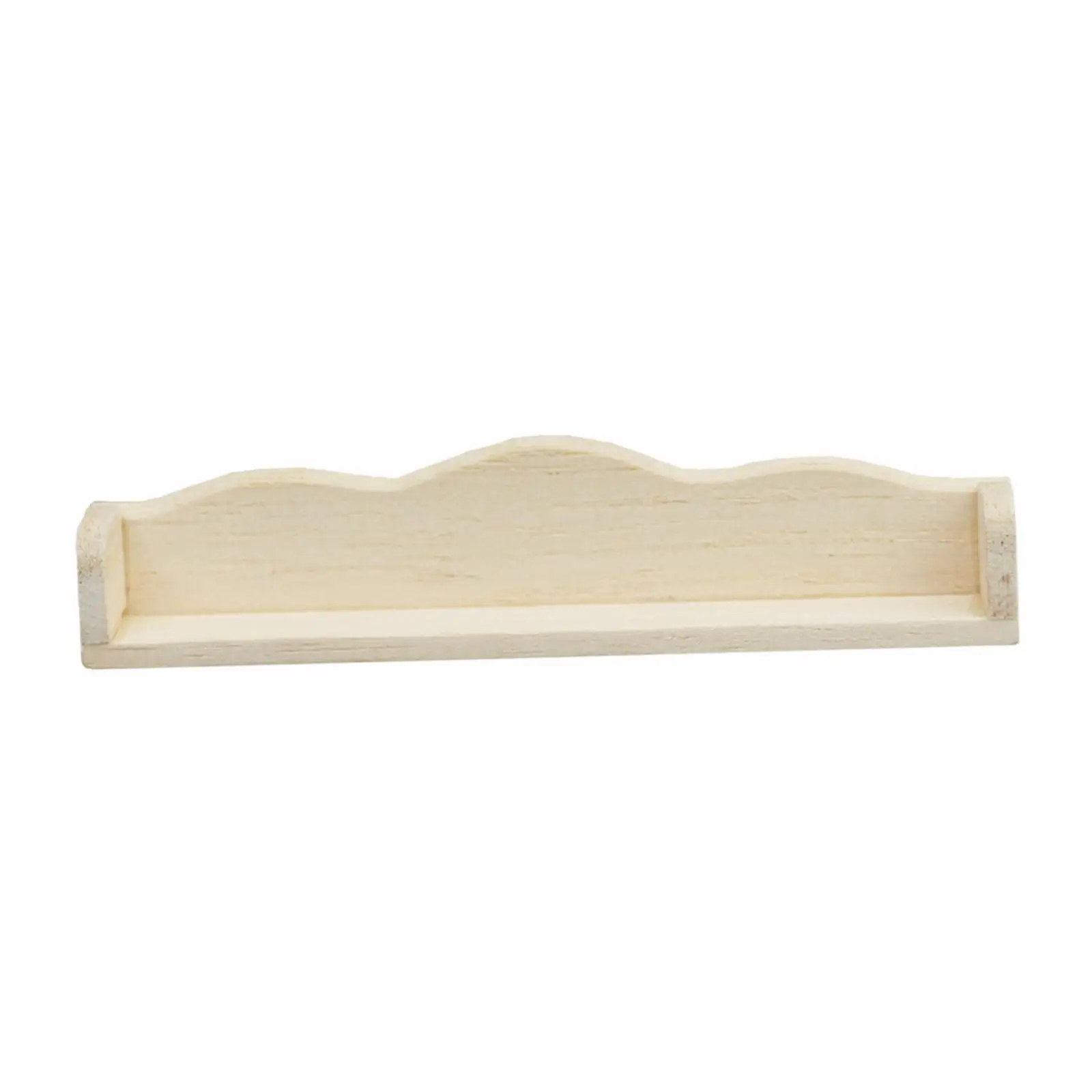 Support de rangement en bois pour maison de poupée, modèle Miniature mural, accessoires de meubles multifonctionnels réalistes pour jouet simulé, 1/12