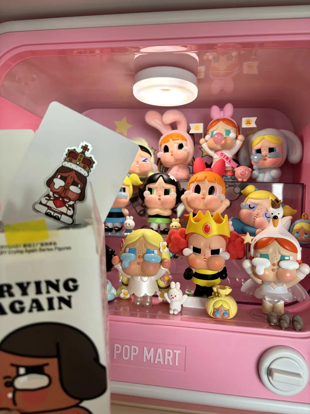 Original Popmart Crybaby Crying Again Series Blind Box Mystery Box Toys Doll Kawaii Crybaby Figure Collection Kids Xmas Gift view 5