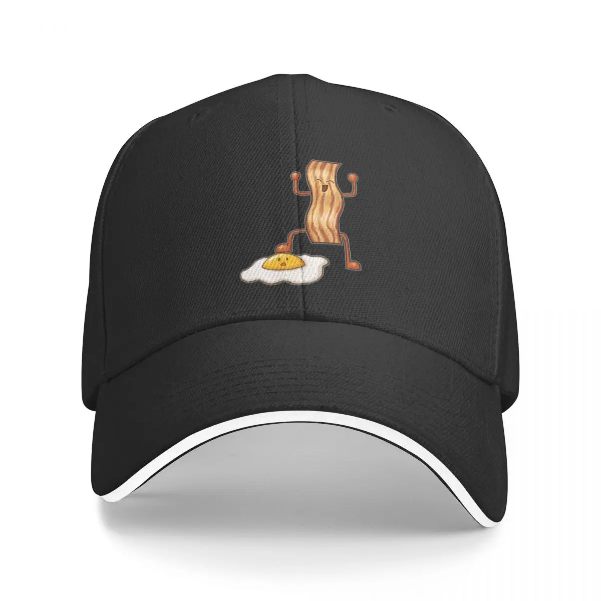 

Bacon VS Egg Baseball Cap |-F-| Streetwear Women's Golf Wear Men's