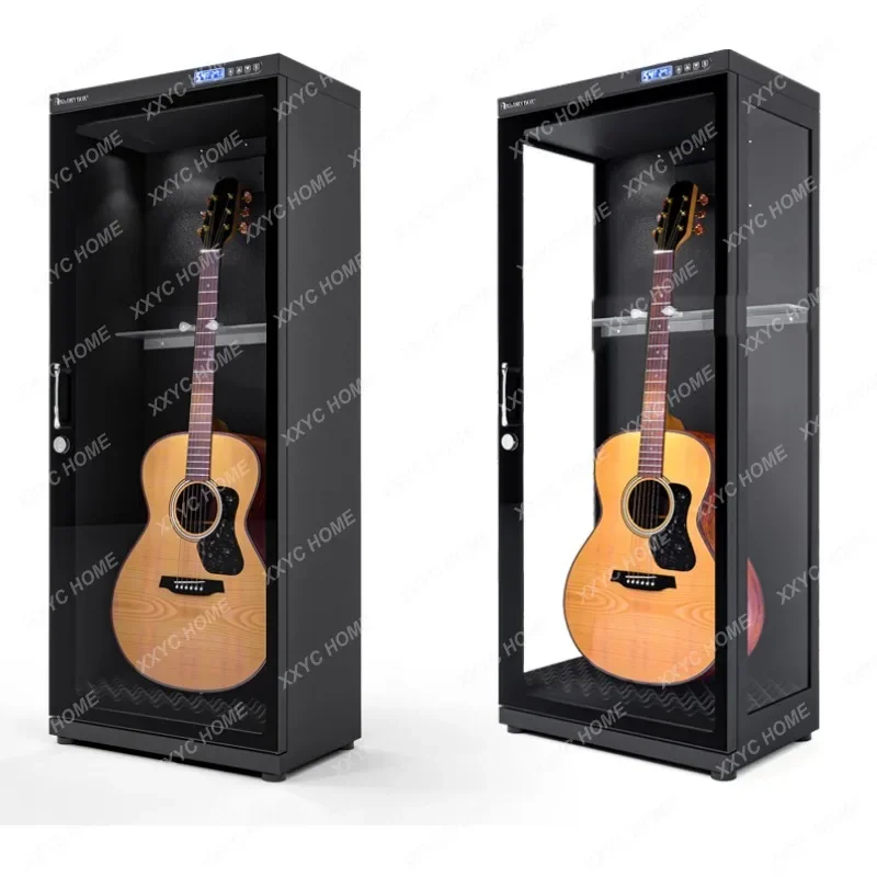 Intelligent Dehumidification Humidifying Drying Box Electric Acoustic Guitar Musical Instrument Moisture-Proof Cabinet