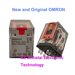 1pcs New and Original OMRON MY2IN-GS MY4IN-GS MY2IN-D2-GS-R Relay 24VDC 220/240VAC
