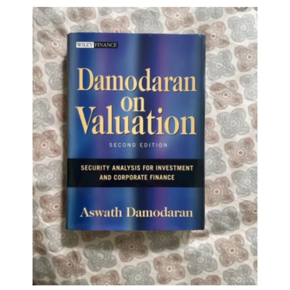 Damodaran On Valuation Security Analysis For Investment