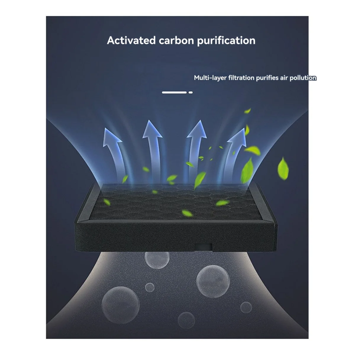 

ABYB For H2D Air Filter Element Activated Carbon Air Purifier Filter Replacement for H2D 3D Printer Accessories