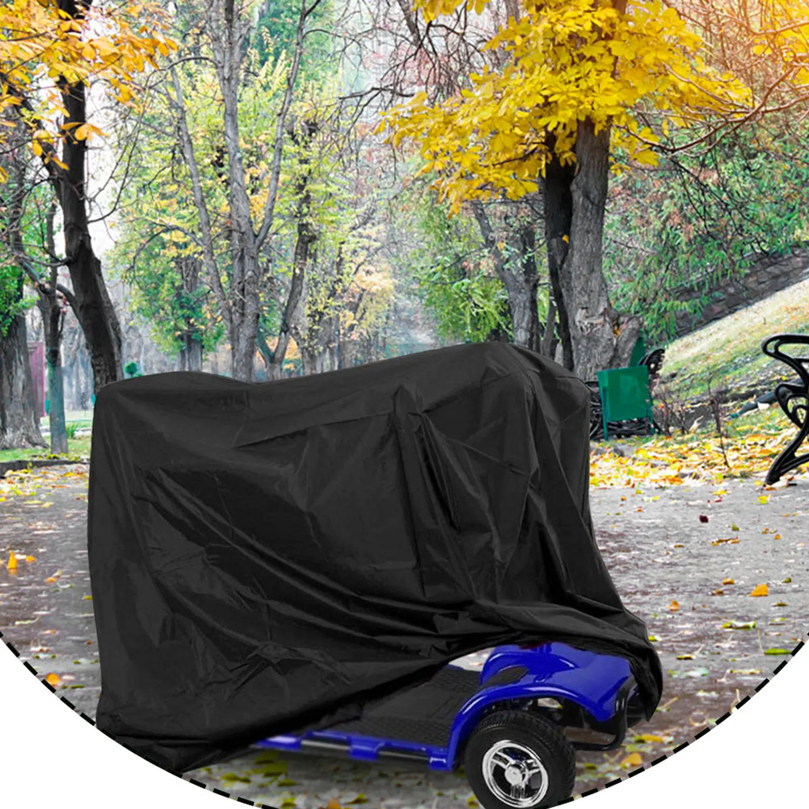

All Weather Scooter Cover for Electric Mobility Scooters Waterproof Windproof Dirt Proof Protective Sleeve Fit