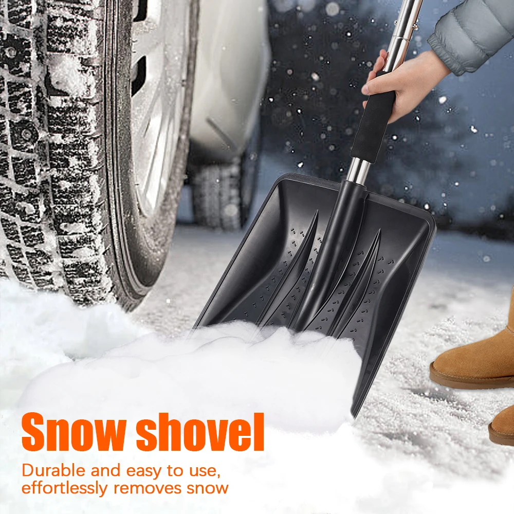 Winter snow shovel with removable mounting snow shovel set Thickened snow shovel car snow shovel