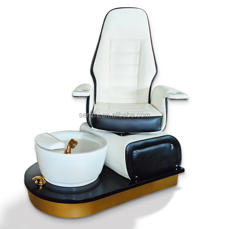 Luxurious Acrylic Base With Light And Pedicure Chair Can Be Customized Color Logo For Nail Salon