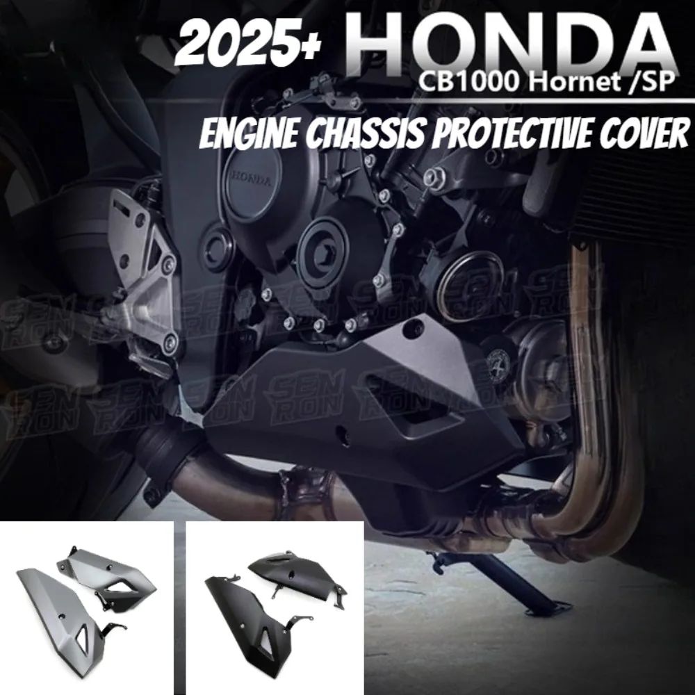 

Аксессуары для мотоциклов для Honda CB1000 Hornet 2025-CB 1000 SP Chassi, защита живота, нижний спойлер двигателя, защита обтекателя