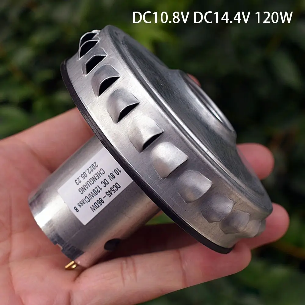 1Pcs DC10.8V DC14.4V 120W Brushless Motor Aluminum Alloy Impeller High Speed 545 Turbo Fan Home Cleaning Tool