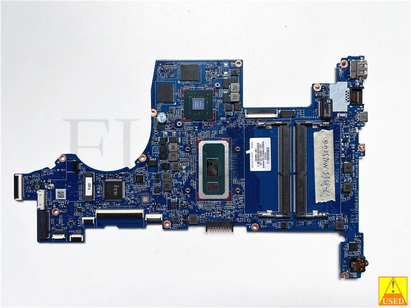 

USED Laptop Motherboard DAG7BMB48C0 For HP 15-CS L50259-601 I7-8565U MX250 4G Fully Tested, Works Perfectly.