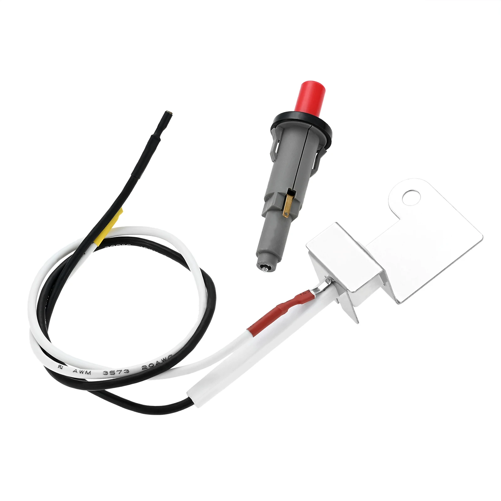 1Pc Grill Igniter Kit for Weber Q300 Q3000 Gas Grills Piezo Kit Push Button Ignitor Replacement for Weber Parts Fire Starter