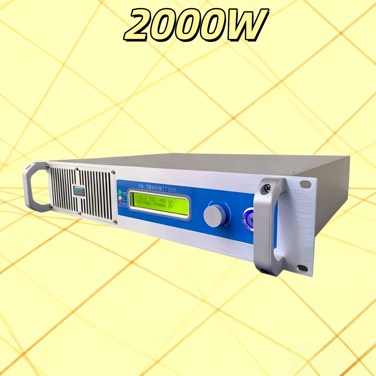 

TC- High-Quality YXHT 2000W FM Transmitter for Stage Performances Wireless Audio Signal Transmission