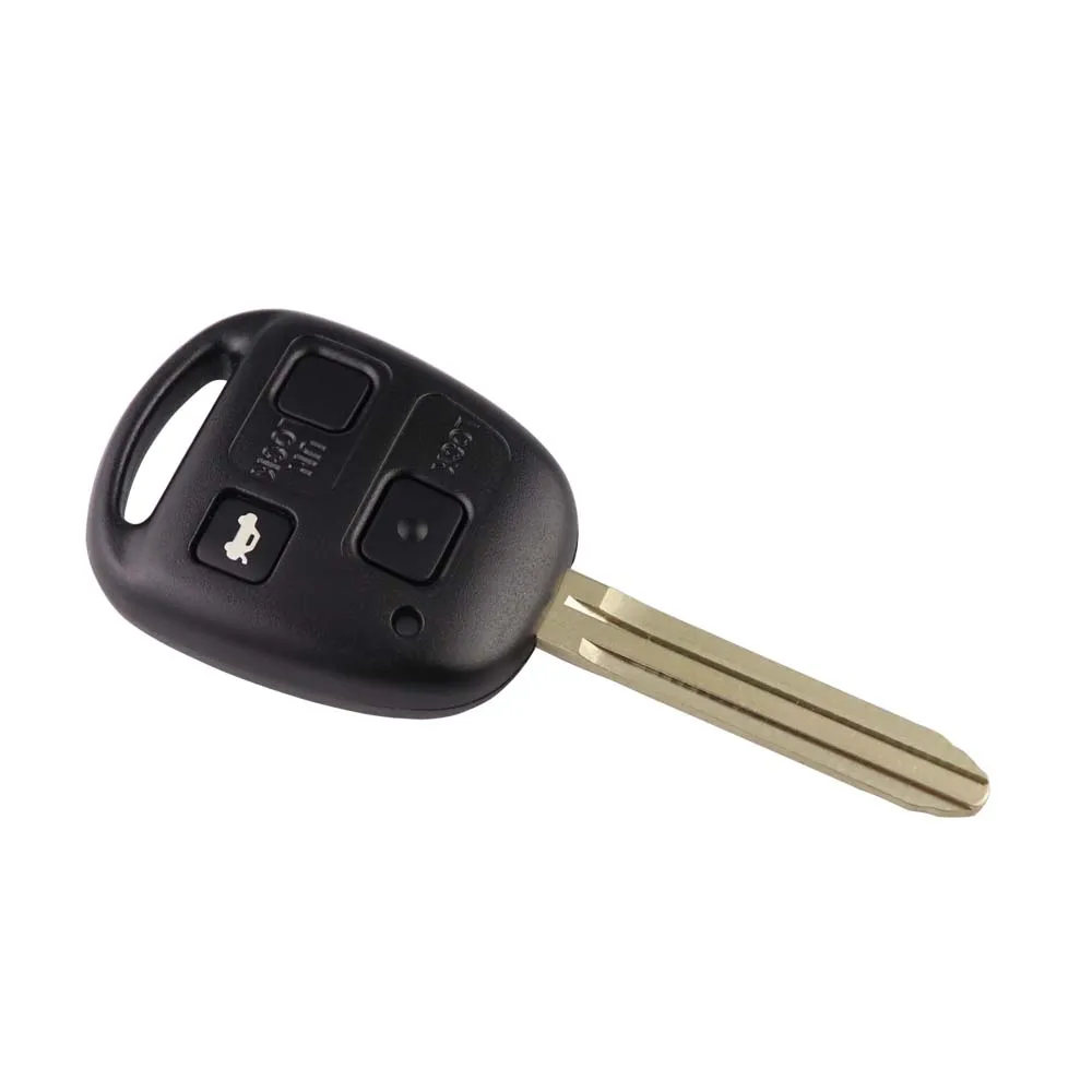 2/3 taste Fernbedienung Auto Schlüssel Shell Fob Abdeckung Fall Für Toyota Corolla Yaris Camry RAV4 Prado Tarago Land Cruiser Kluger FJ Schlüssel Klinge