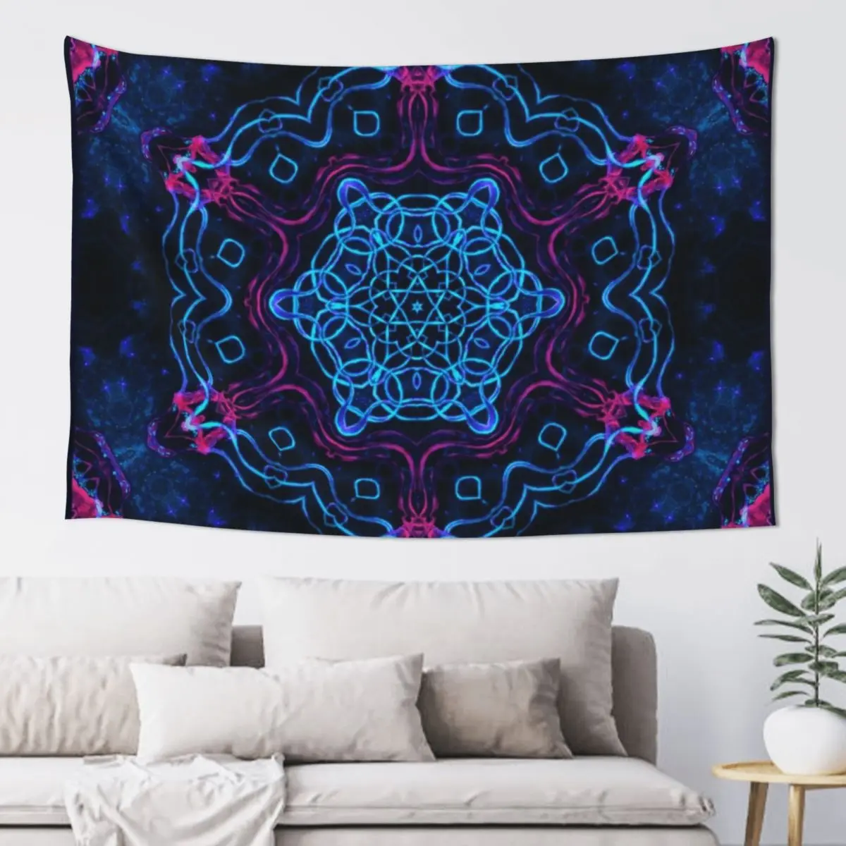 Mandala of Prosperity Tapestry Bedrooms Decorations Room Aesthetic Wall Decorations Tapestry