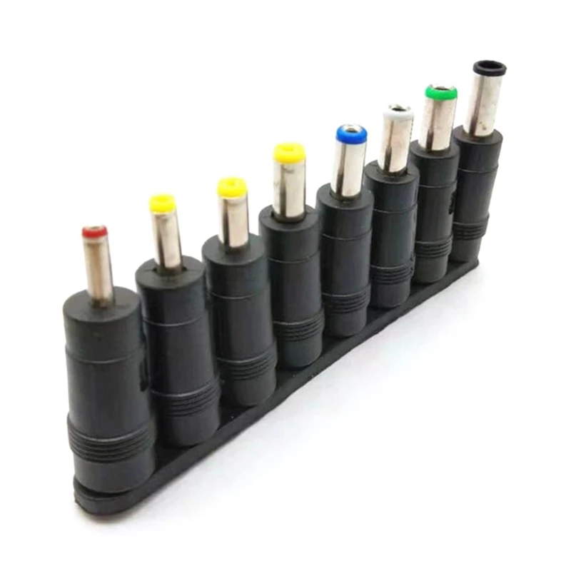 8 stücke Universal Laptop DC Netzteil Adapter Stecker AC DC Jack Ladegerät Anschlüsse Laptop Netzteil Konvertierungs stecker