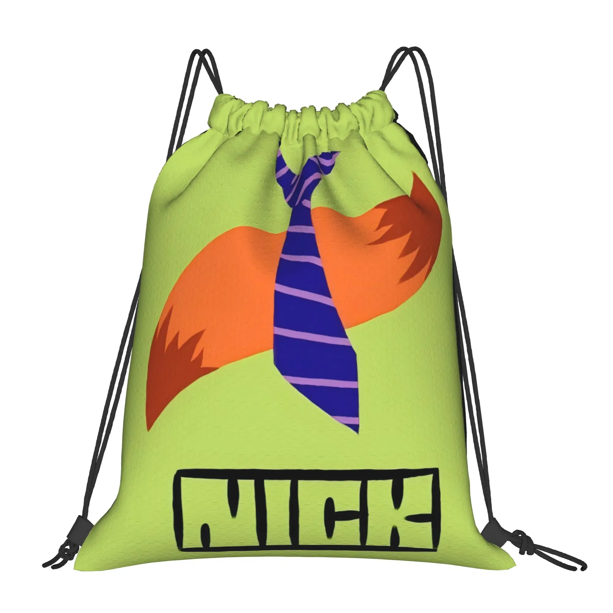 

Портативные уличные сумки-мешки на шнурке с логотипом Nick и мультяшным персонажем Уолта, рюкзаки для хранения для езды на велосипеде и спортзала