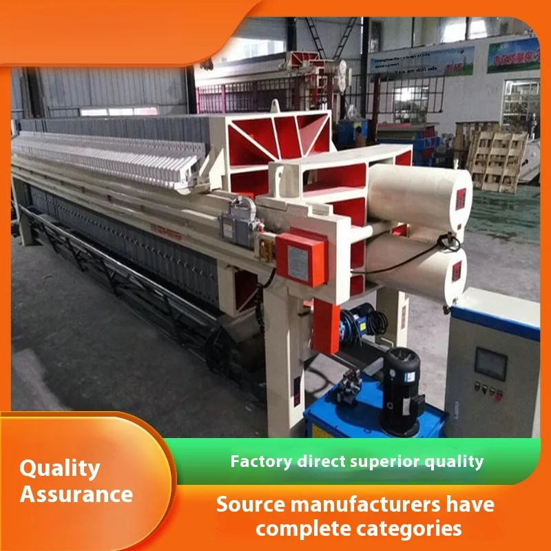 Chemical Industry Sludge Dewatering   Filter Press Equipment Clay Membrane Filtering Plate and Frame Filter Press
