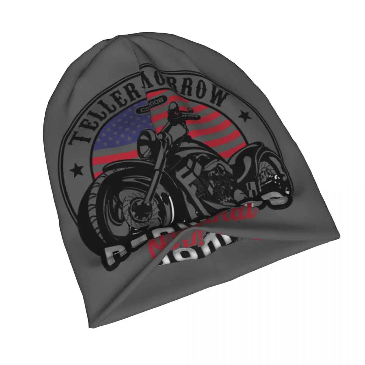 Sons Of Anarchy TV Skullies Beanies Autumn Spring Hats Teller-Morrow California Motorcycles Thin Bonnet Caps Women's Earmuffs