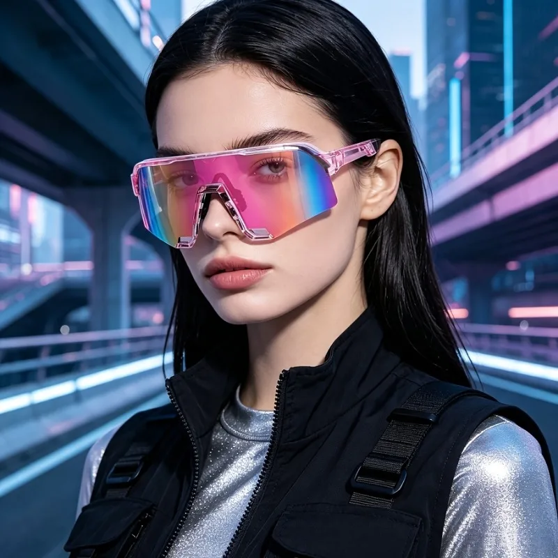 3‑Pack Women’s New Half‑Rim Glasses, TAC Multi‑Color Coated Lenses Star Purple & Dreamy Pink, Ideal for Daily Use & Gifting