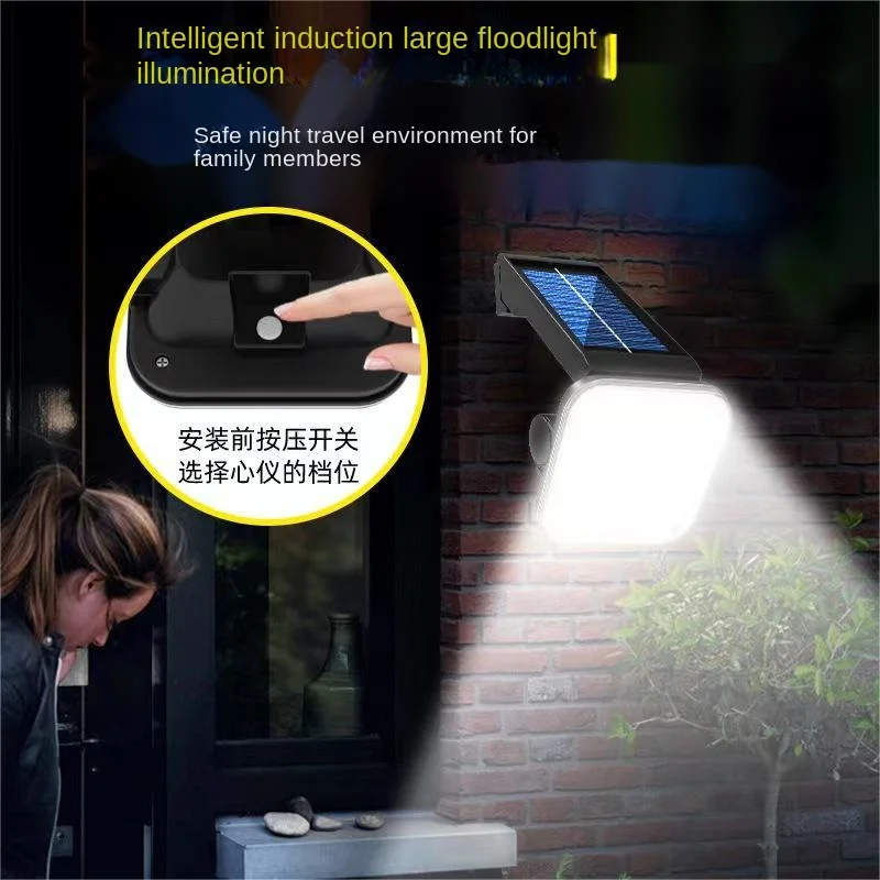 

Human Body Induction Villa Garden Road Lighting Lamp outdoor lighting Solar Lamp Outdoor Waterproof Courtyard Wall Lamp