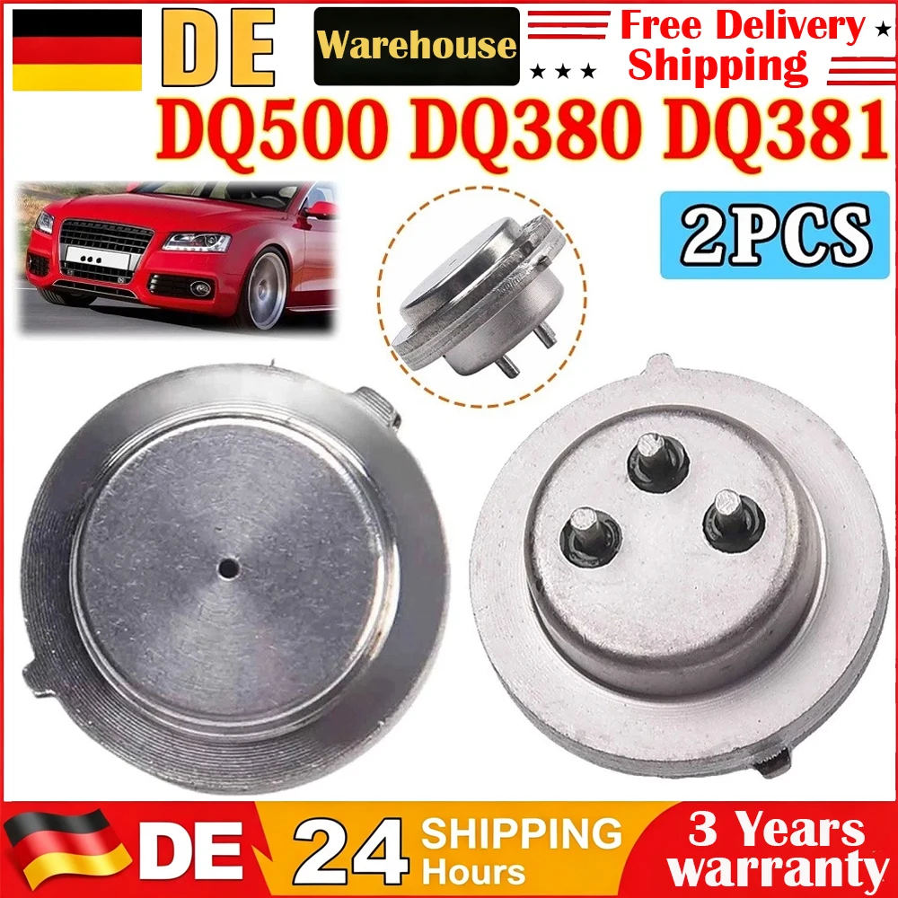 Image of 2 Stück Neue Auto-Drucksensoren für Automatikgetriebe Kupplungsdrucksensor DQ380 DQ381 DQ500 für VW Audi Seat Skoda DSG 7-Gang Auto-Zubehör