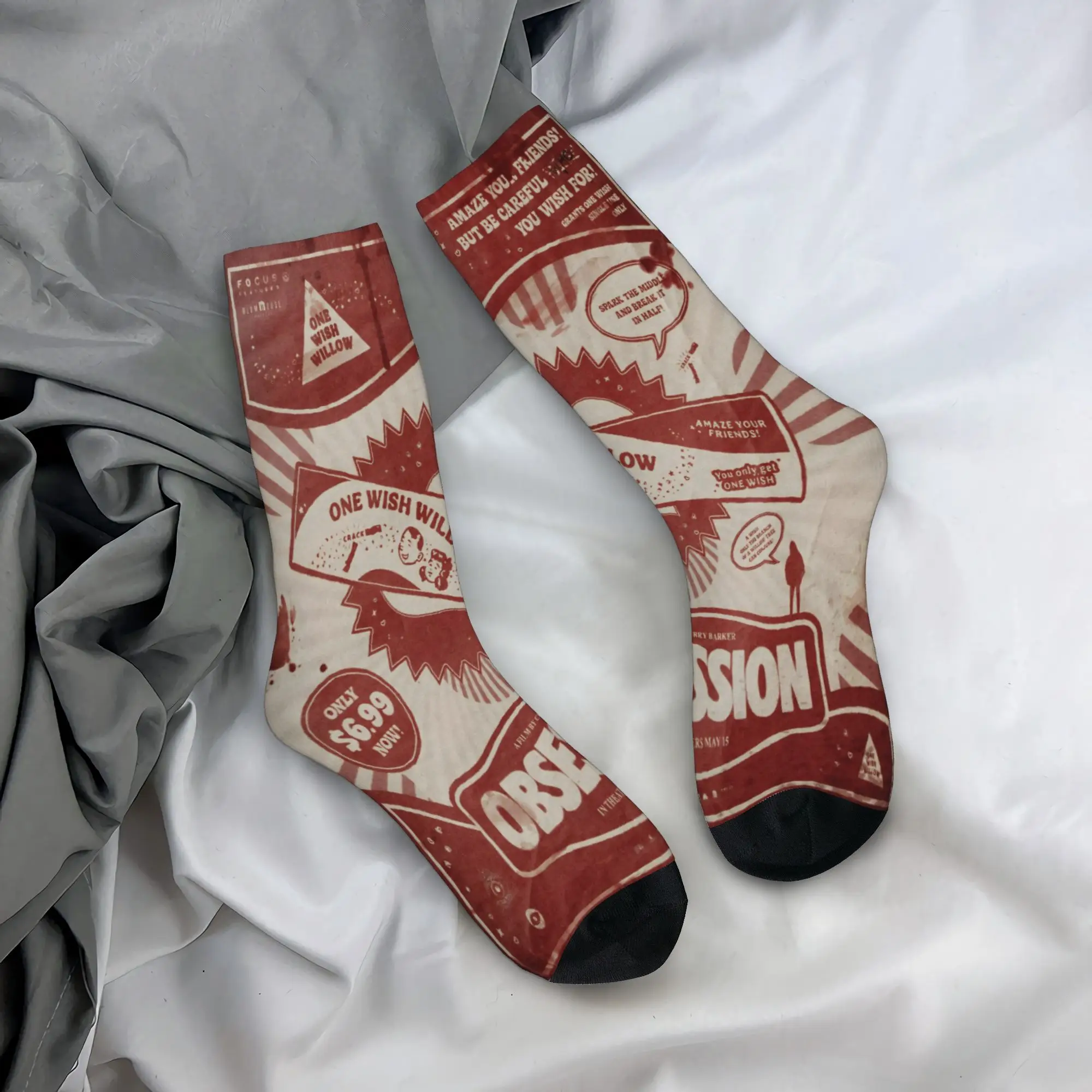 Nikki Obsession  Crew Socks for Women Men Merchandise All Season  Cute Crew Socks Breathable
