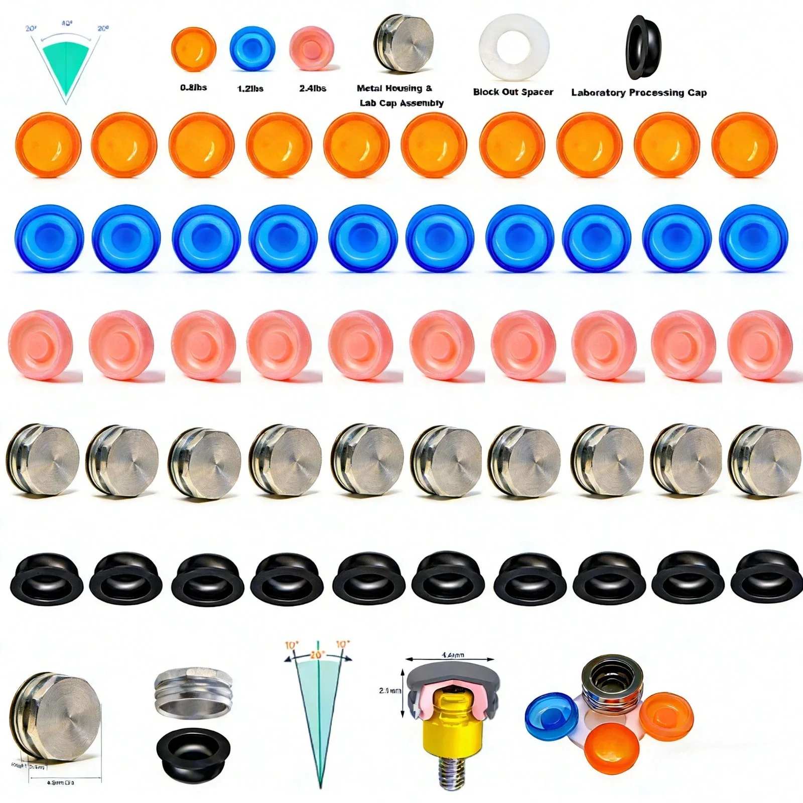 

Набор для фиксации дентальных имплантатов: съемные колпачки, инструмент для установки и извлечения, локатор, основа, абатмент, комплект для наднакладных протезов