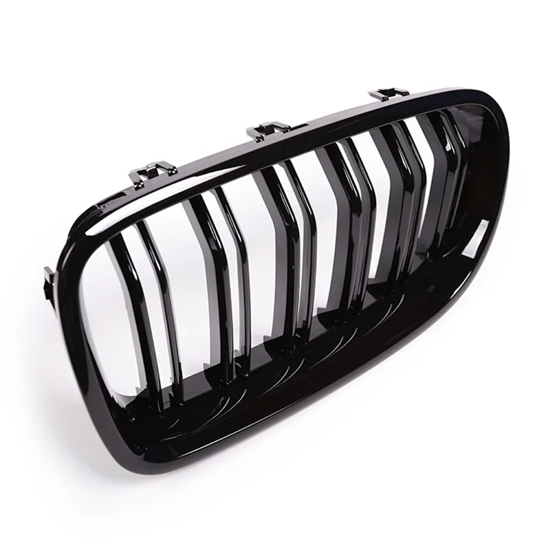 

Precisionn Car Dual Slats Grille For BMW 5' F10 F11 F18 520D 530D 540I 2010-2017 Thickened Upgraded Version