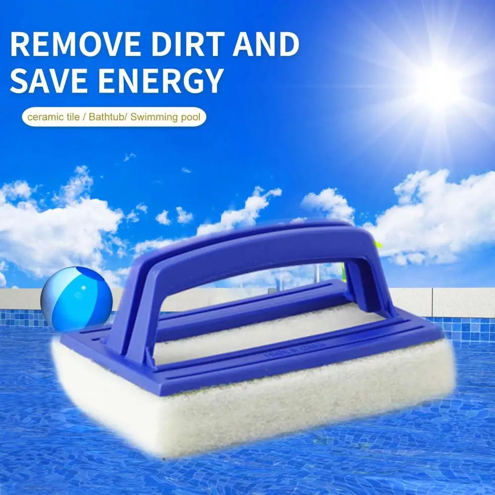 1~10PCS Plastic Sponge Brush Convenient Durable Material Time-saving Versatile Tool Easy To Use Handheld Pool Cleaning Tool