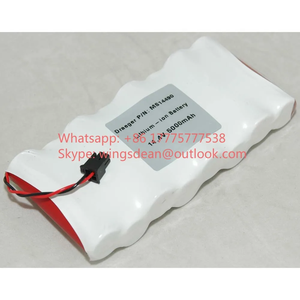 Rechargeable Battery Compatible with Drager Infinity Vista Drager MS14490 SC6002XL Monitors